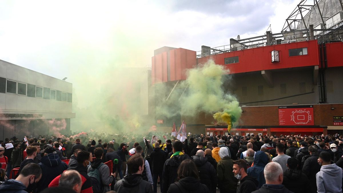 Manchester United Protest