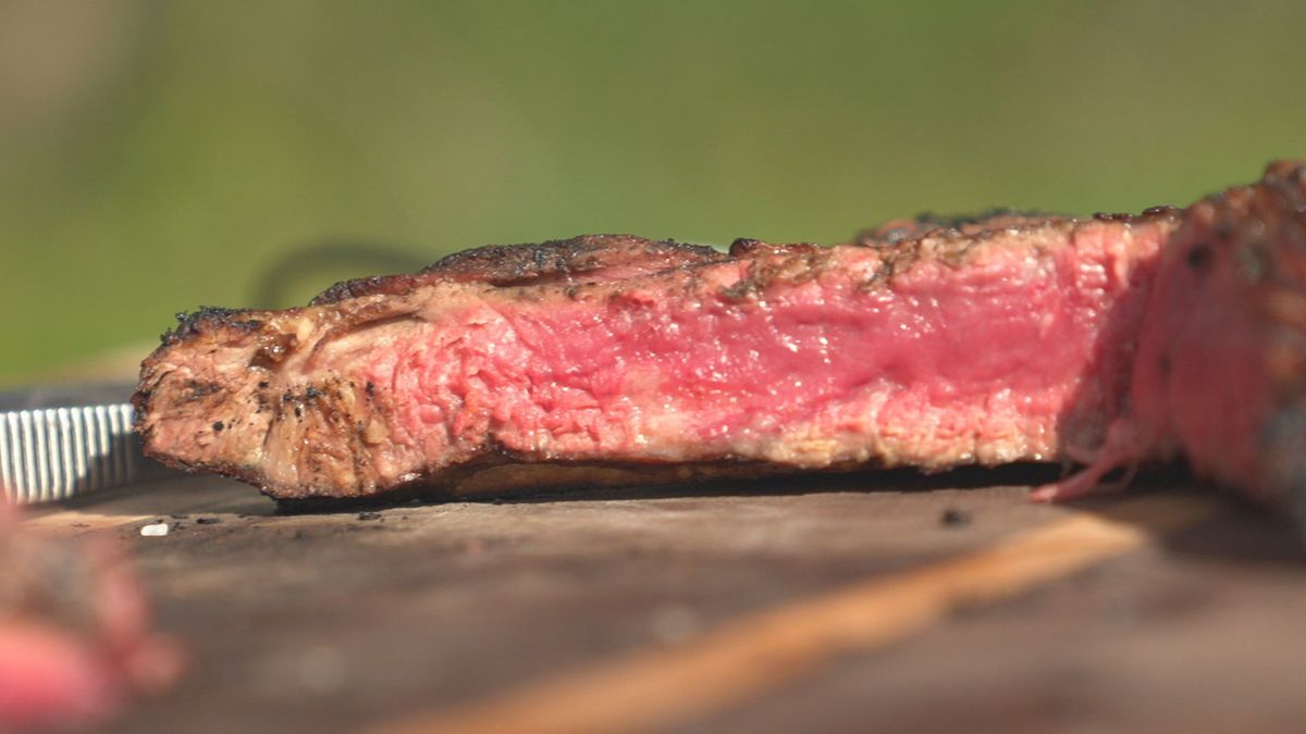 Rumpsteak mit Tomaten und Parmesan-Schritt für Schritt Anleitung