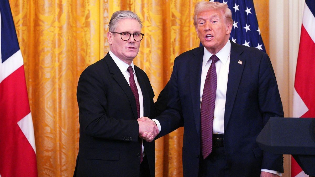 Keir Starmer und Donald Trump