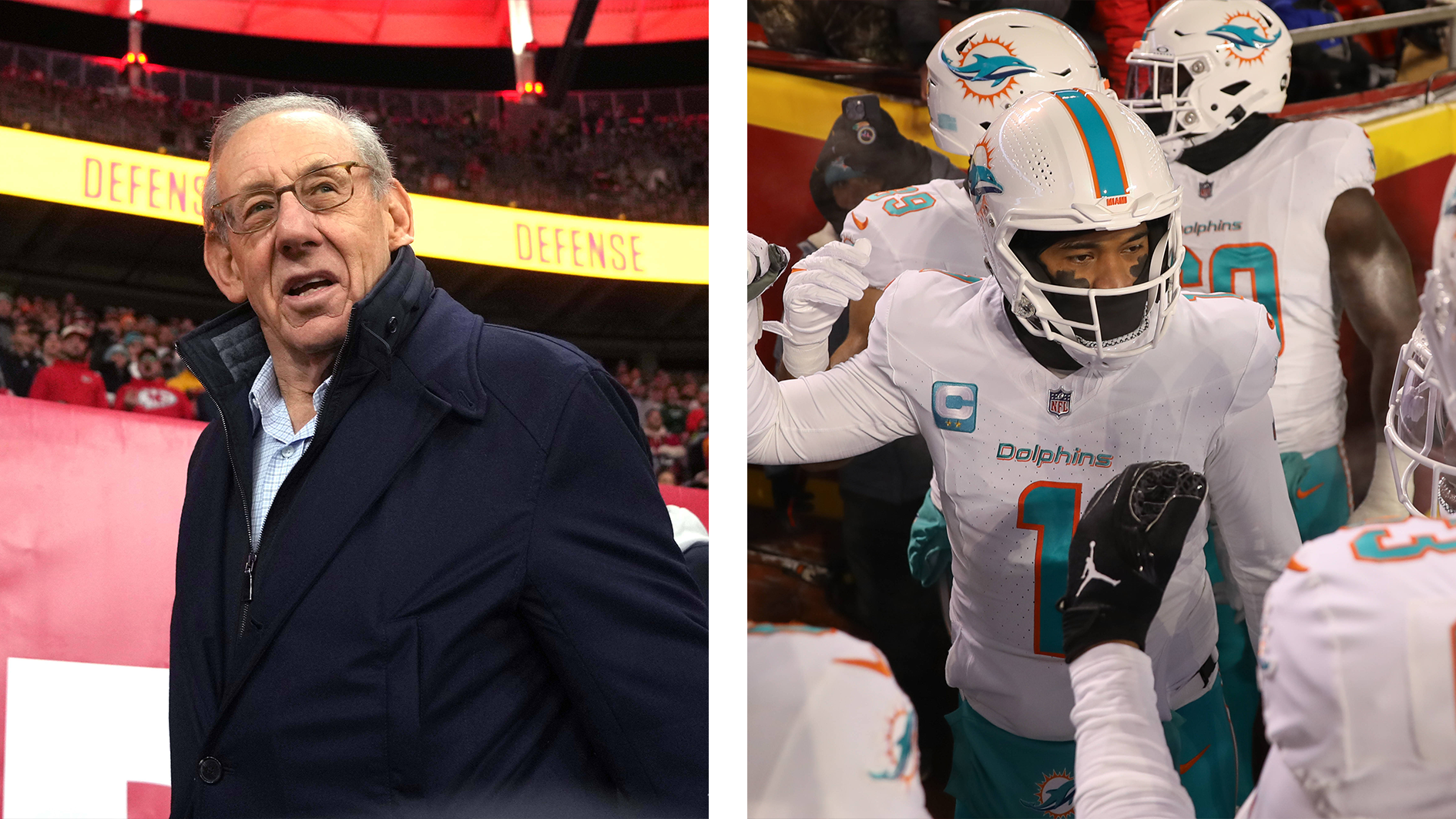 <strong>Platz 13: Miami Dolphins</strong><br>
                Franchise-Wert: 5,7 Milliarden US-Dollar<br>Aktueller Owner: Stephen Ross<br>Kaufpreis: 1,1 Milliarden US-Dollar (2009)<br>Absoluter Gewinn: 4,6 Milliarden US-Dollar
