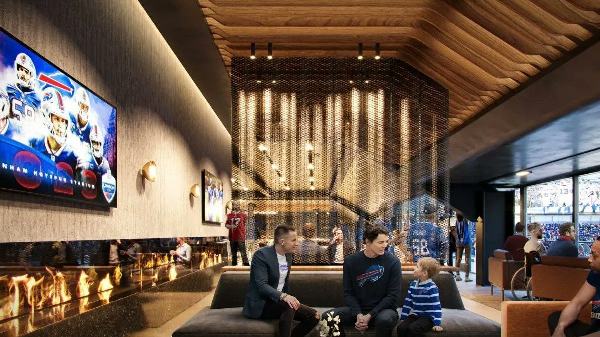 <strong>Buffalo Bills</strong><br>Aber es geht noch exklusiver, und zwar im sogenannten "Founders Club". Auch hier sind All-Inclusive-Speisen und -Getränke mit inbegriffen, beheizte Sitze und ein privates Whisky-Schließfach gibt es on top. Dass man sämtliche andere Areale als Founders Club-Mitglied auch betreten darf, ist fast selbstverständlich.&nbsp;