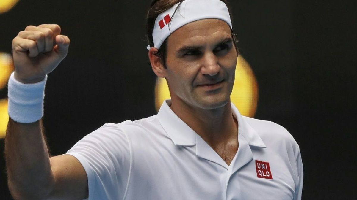 Roger Federer erreicht die dritte Runde