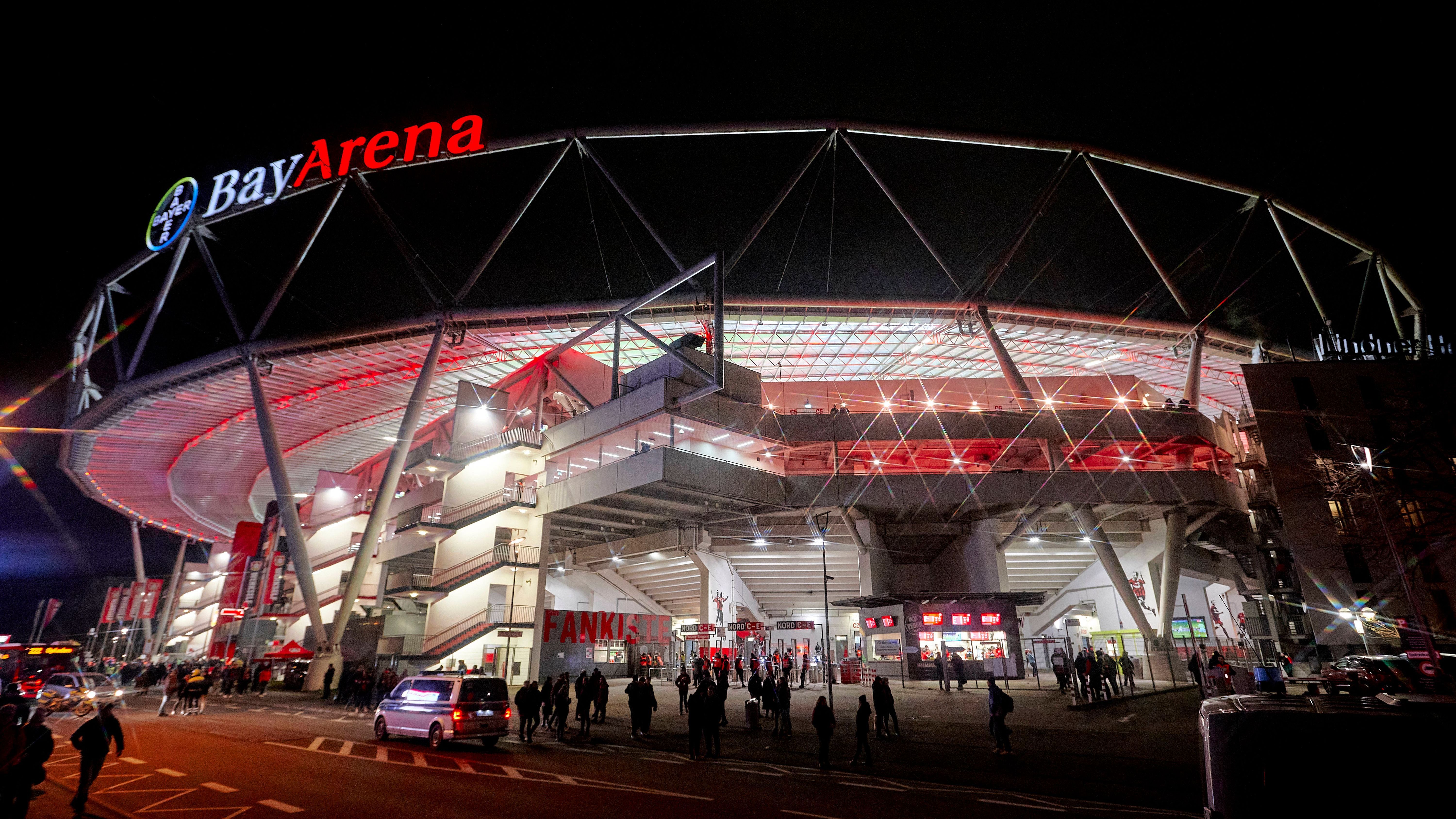 <strong>18. Platz: Bayer Leverkusen - Schnitt: 29.977</strong><br>- Stadion: BayArena<br>- Kapazität: 30.210