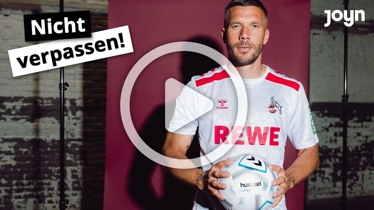 Lukas Podolski, 1. FC Köln, Joyn-Teaser