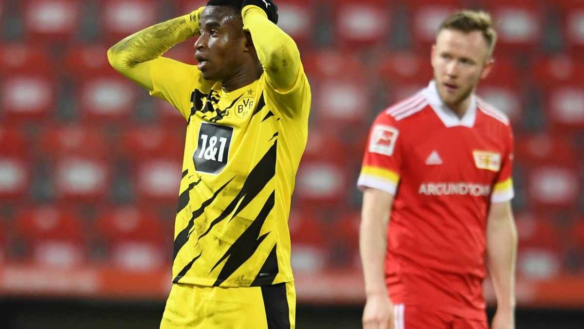 Youssoufa Moukoko erzielte gegen Union sein erstes Bundesliga-Tor