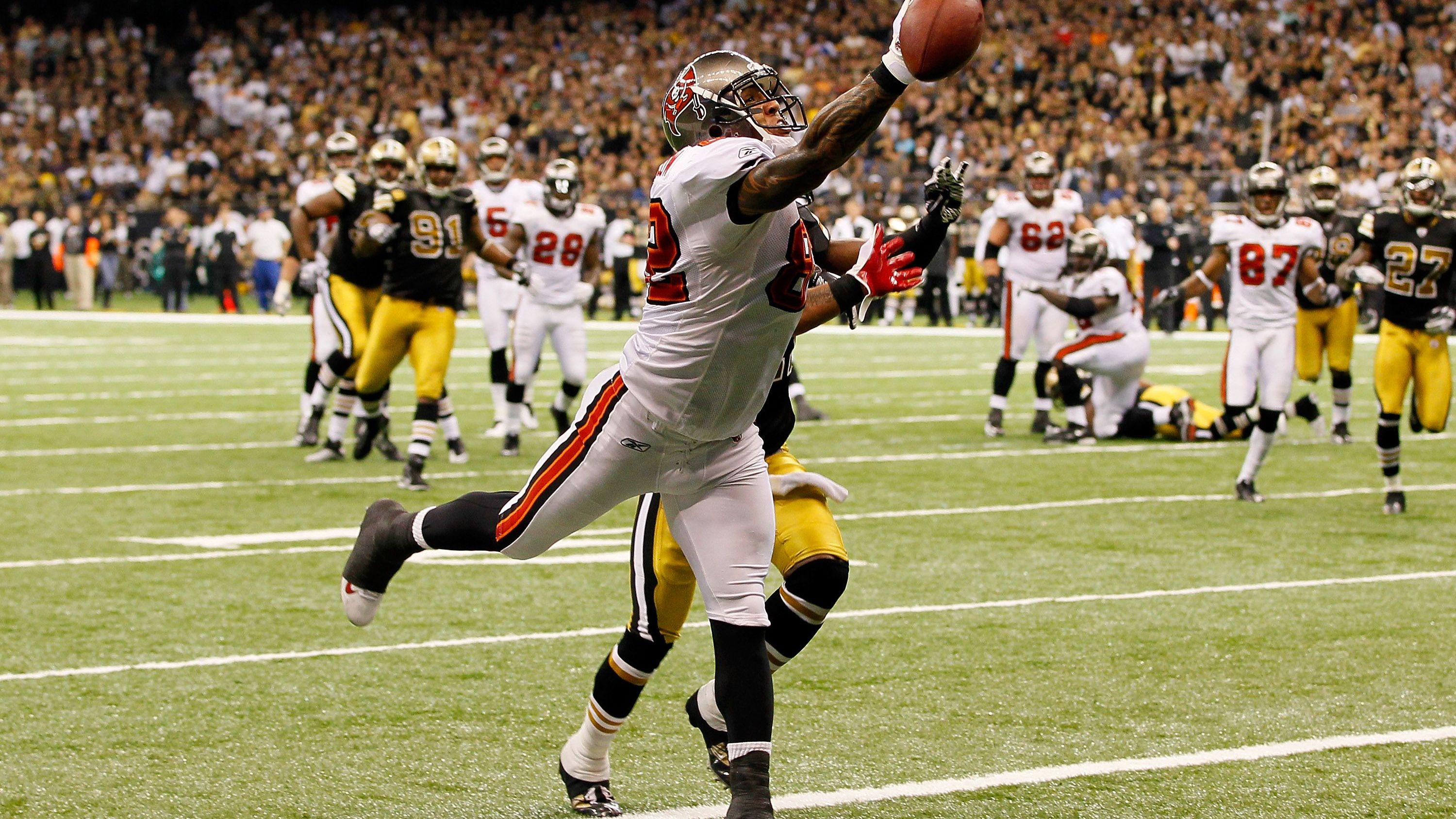 <strong>27. Platz: Kellen Winslow – 39,46 Millionen Dollar<br></strong>- Saisons aktiv: 2004-2013<br>- Teams: Tampa Bay Buccaneers, Cleveland Browns, New York Jets, Seattle Seahawks, New England Patriots
