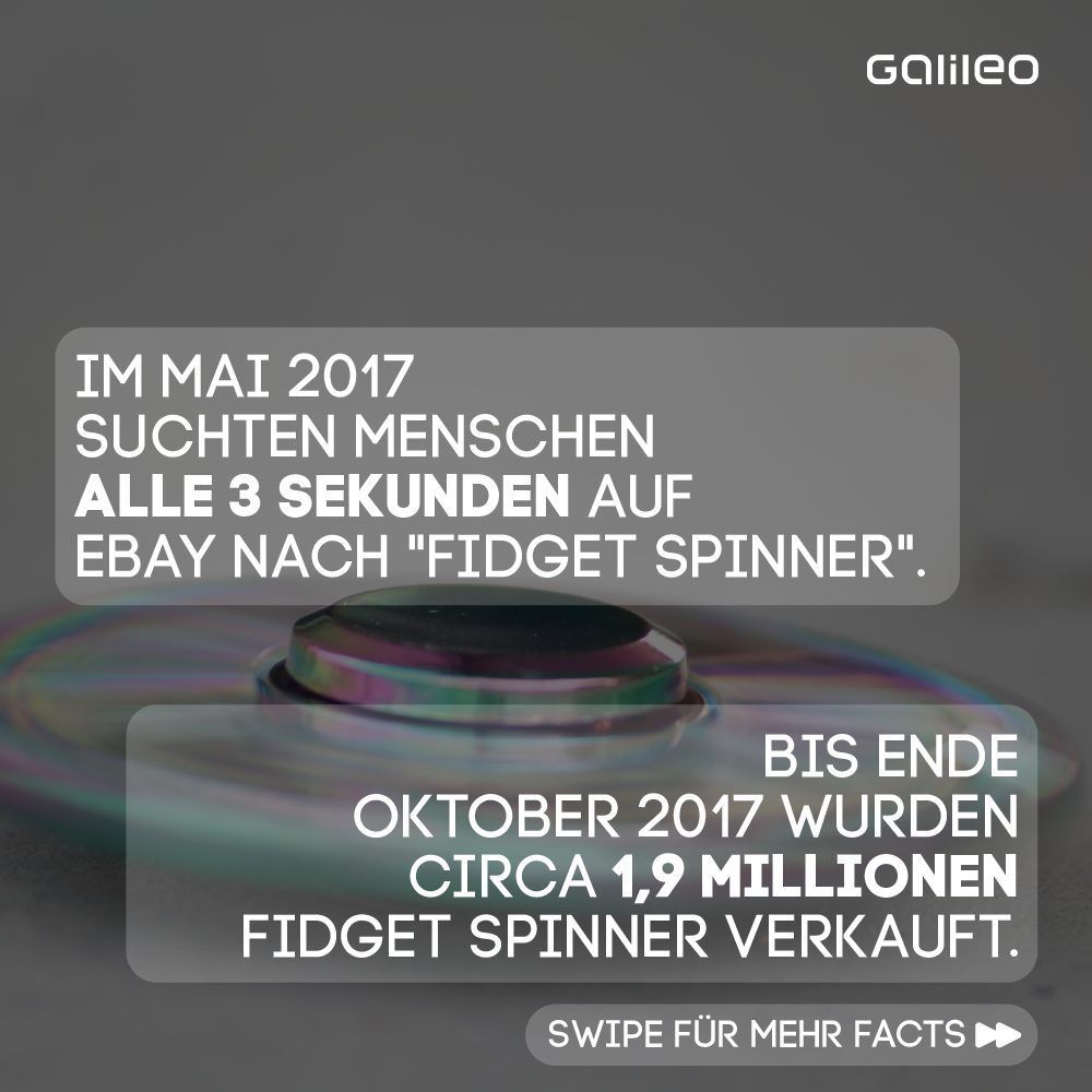 Galileo hakt nach: Spielt eigentlich noch jemand mit Fidget Spinners?