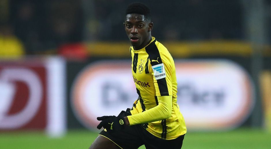 
                <strong>Ousmane Dembele</strong><br>
                Ousmane Dembele: Ersetzt Aubameyang im Angriff, reiht sich aber auf dem linken Flügel ein. Kann als frische Kraft dennoch nicht dafür sorgen, dass der BVB den Dreier rettet und sieht im Spiel nach hinten unglücklich aus, nachdem er gemeinsam mit Schmelzer die toreinleitende Flanke nicht verhindern kann. ran-Note: ohne Bewertung
              