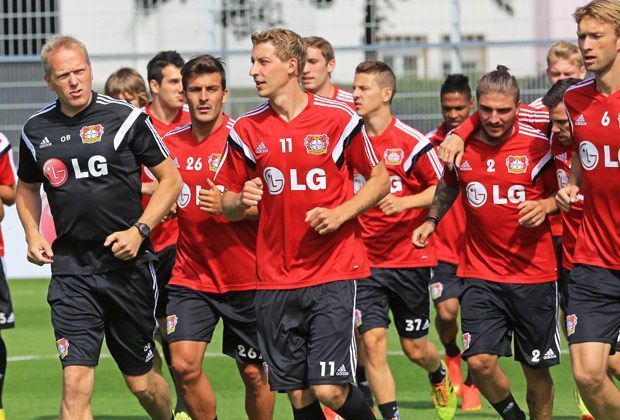 
                <strong>Trainingsauftakt in Leverkusen</strong><br>
                Nahezu vollständig startete Bayer 04 Leverkusen am Montag in die Vorbereitung.
              