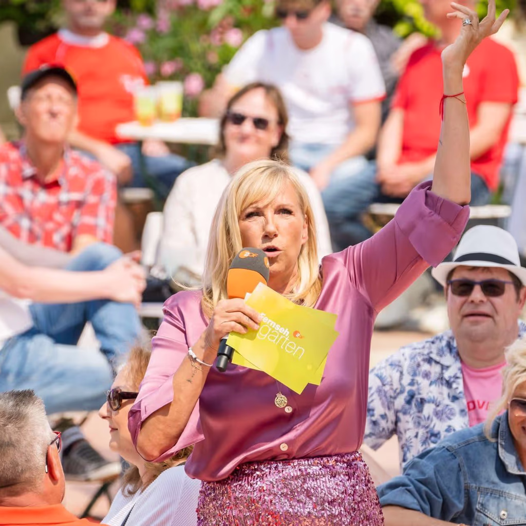 "Flohmarkt-Fernsehgarten" im ZDF: Kiwi hat Vintage-Mode gesucht