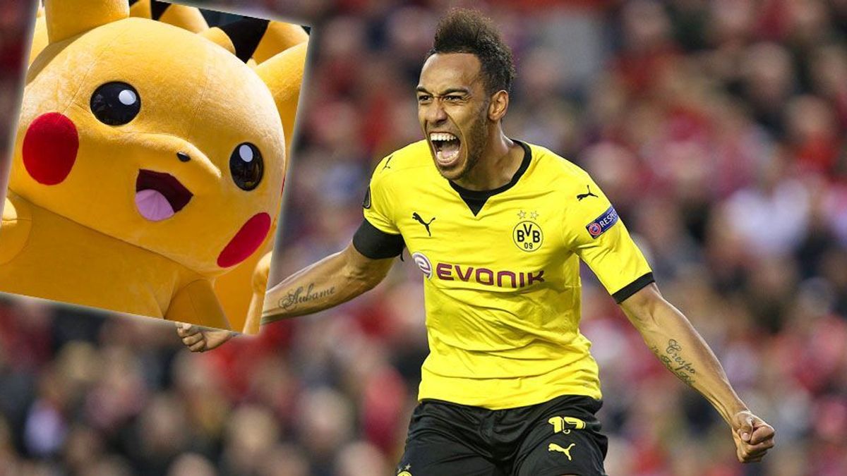 Aubameyang-Jubel