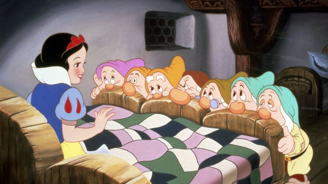 Disneys "Schneewittchen und die Sieben Zwerge" aus dem Jahr 1937.