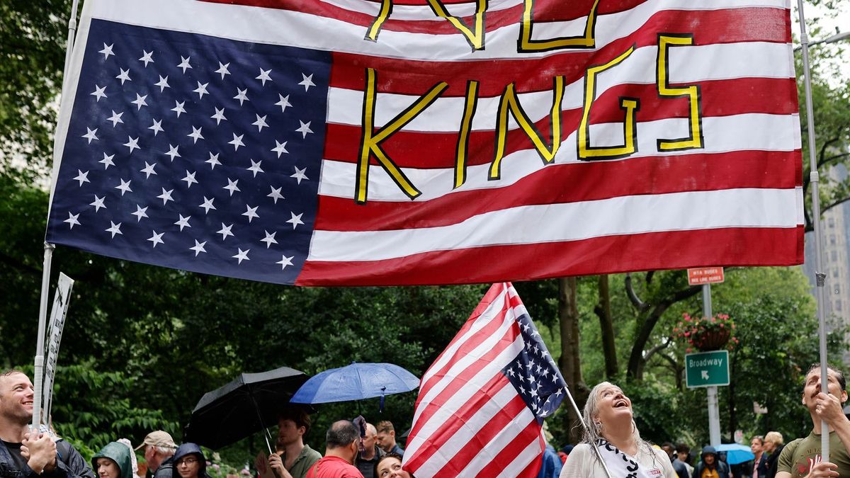 "No Kings"-Proteste in New York