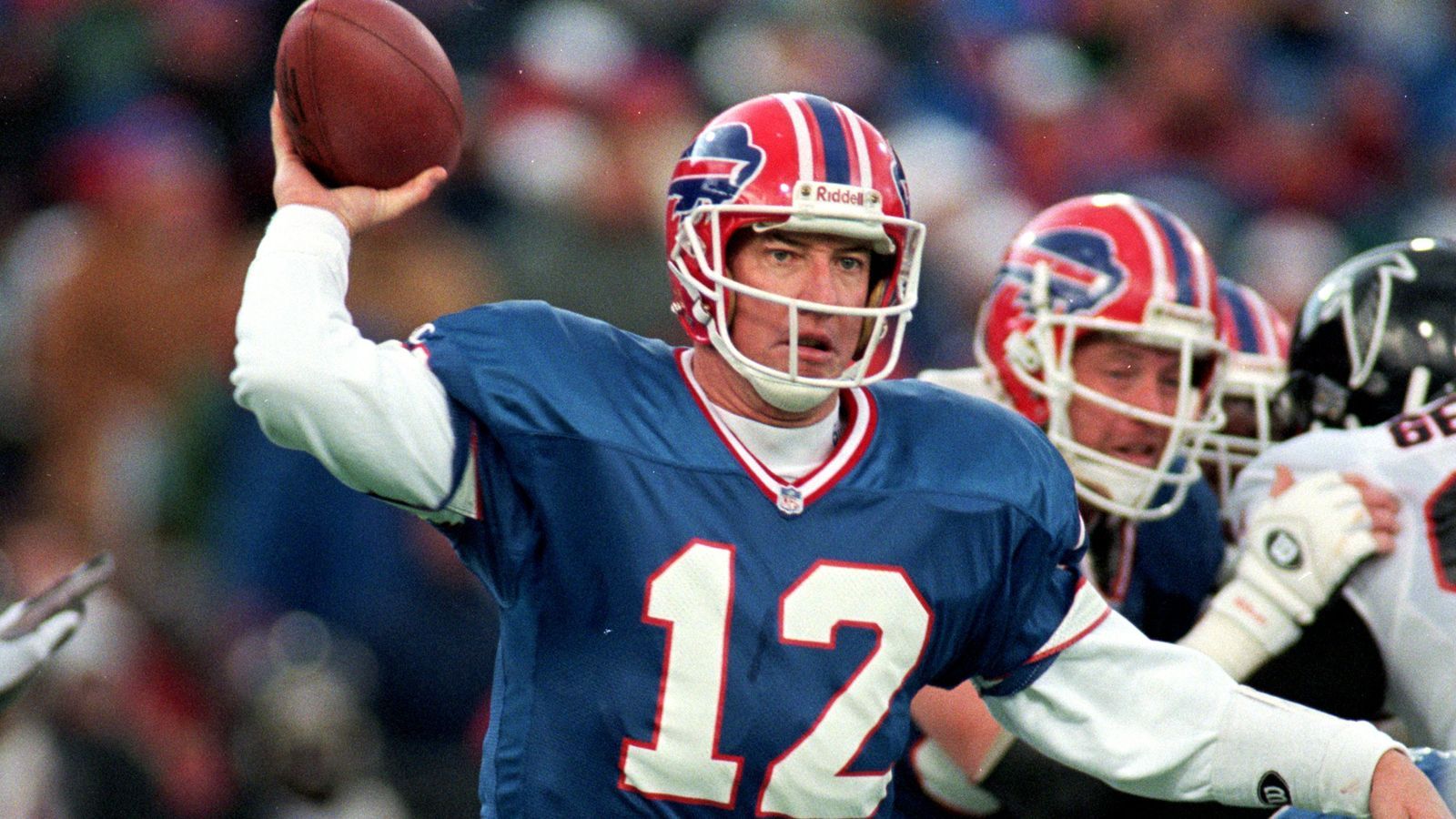 <strong>Buffalo Bills</strong><br>12 - Jim Kelly<br>34 - Thurman Thomas<br>78 - Bruce Smith