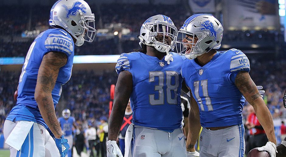 
                <strong>Platz 2 (geteilt): Detroit Lions (NFC North)</strong><br>
                53,52 Prozent (137 Siege - 119 Niederlagen)sechs Spiele gegen Playoff-Teilnehmer der Saison 20171. Spieltag: vs Jets
              