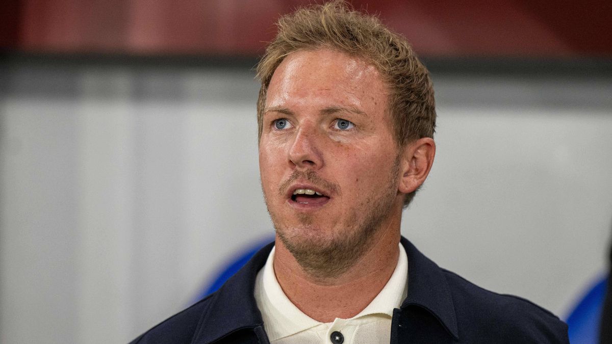 Fussball, Herren, Saison 2025 26, WM-Qualifikation (Gruppe A, 1. Spieltag) in Bratislava, Slowakei - Deutschland, Trainer Julian Nagelsmann (Deutschland), 04.09 2025, *** Soccer, Men, Season 2025 2...