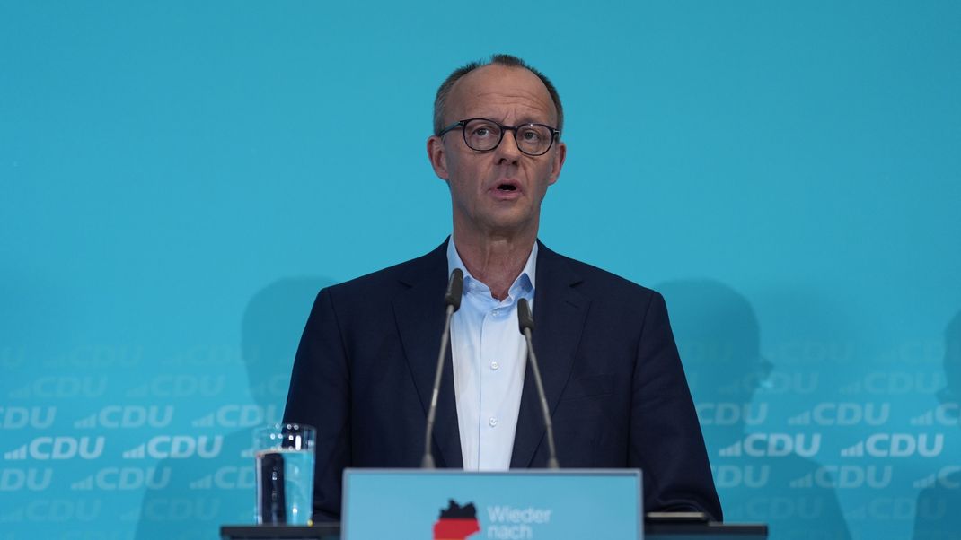 CDU-Chef und Kanzlerkandidat Friedrich Merz