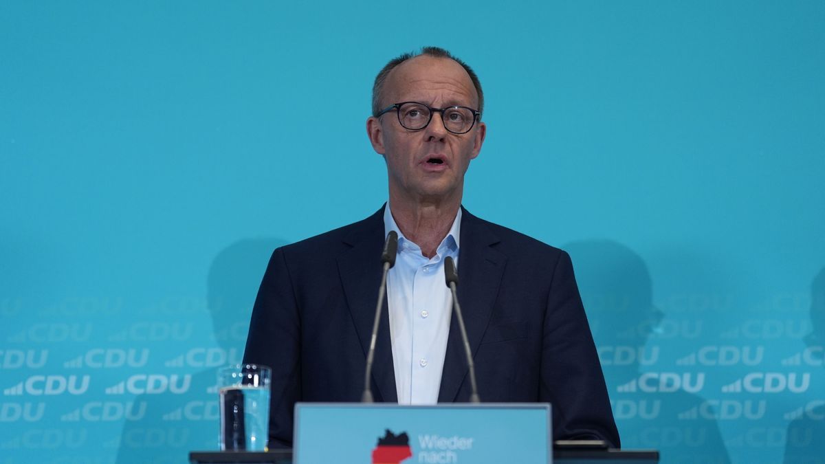 CDU-Chef und Kanzlerkandidat Friedrich Merz