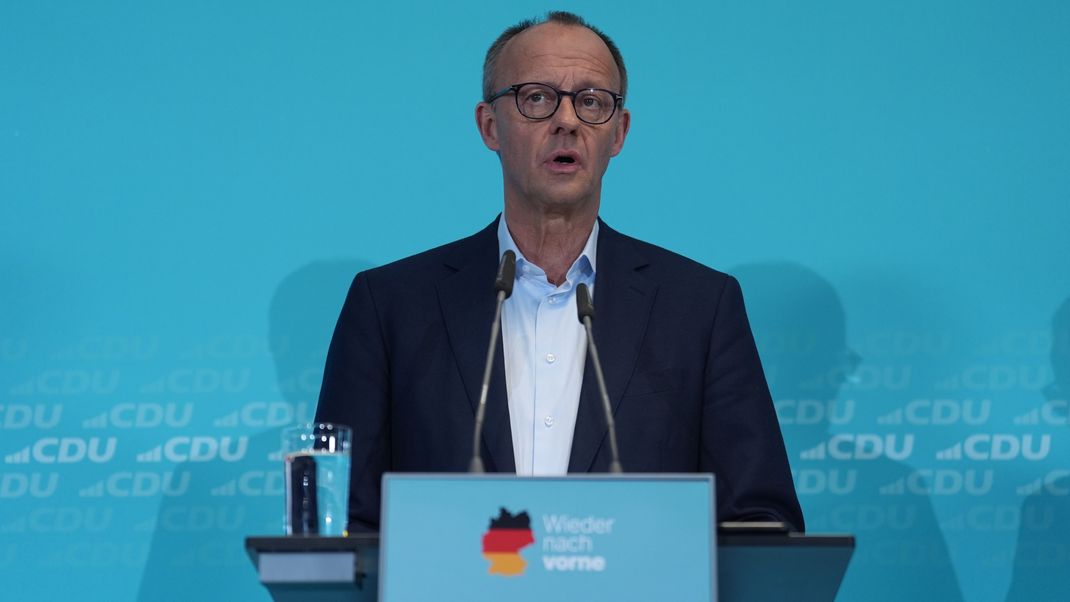 CDU-Chef und Kanzlerkandidat Friedrich Merz