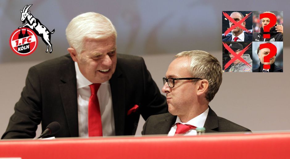 
                <strong>So könnte das neue Führungs-Duo in Köln aussehen</strong><br>
                Der 1. FC Köln muss sich neu sortieren. Nach der Entlassung von Manager Jörg Schmadtke vor einigen Wochen und dem Aus von Trainer Peter Stöger sucht das Bundesliga-Schlusslicht gleich auf zwei sportlichen Führungspositionen neues Personal. 
              
