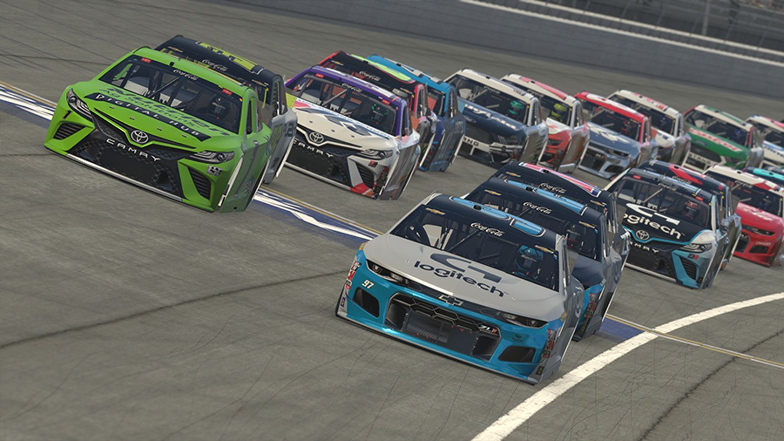 
                <strong>iRacing</strong><br>
                Anders als die bisher vorgestellten Videospiele, ist iRacing eine rein online-basierte Rennsimulation für Windows, die 2008 veröffentlicht wurde. Alle Rennen und Trainings des Multiplayer-Spiels werden im Spieler-gegen-Spieler-Modus auf den Servern des Publishers (iRacing.com Motorsport Simulations) ausgetragen. iRacing simuliert reale Rennwagen, Strecken und Veranstaltungen und setzt mit einer Bonus-Malus-Regelung Verhaltensregeln durch, die sich am Automobilsport orientieren.
              