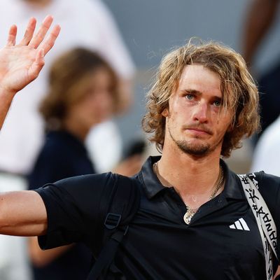 Alexander Zverev nach seiner Niederlage im Halbfinale der French Open.