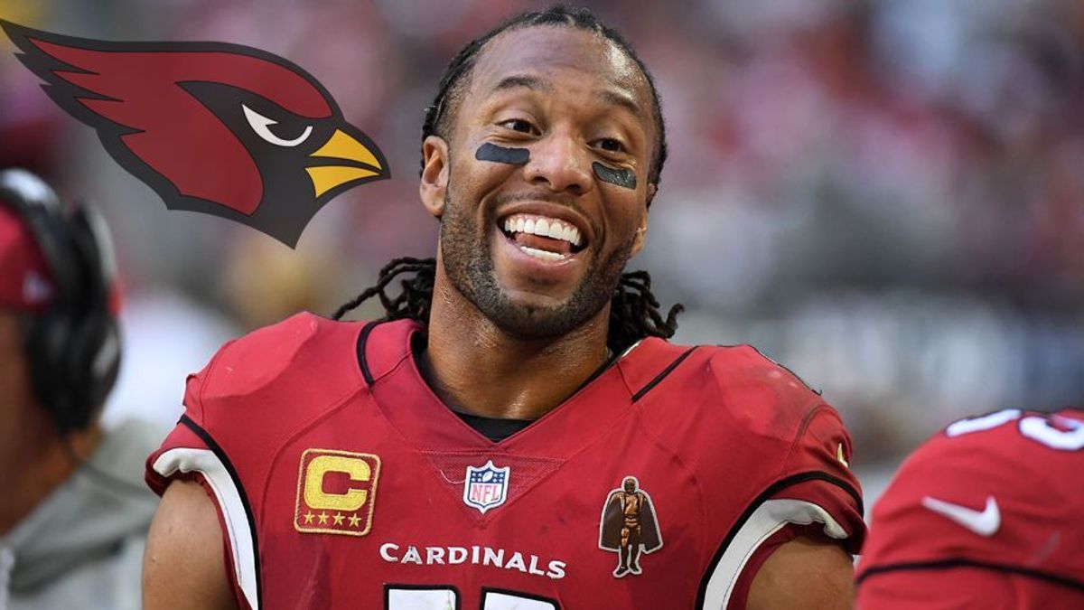 Larry Fitzgerald von den Arizona Cardinals