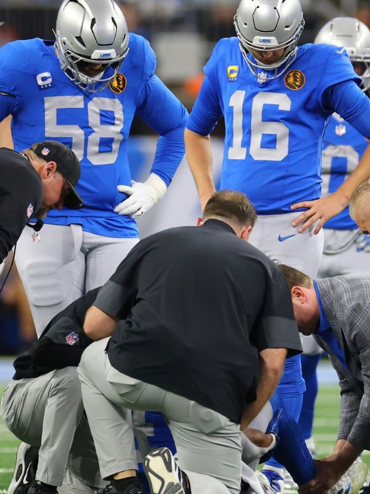 Sorgen um Amon-Ra St. Brown