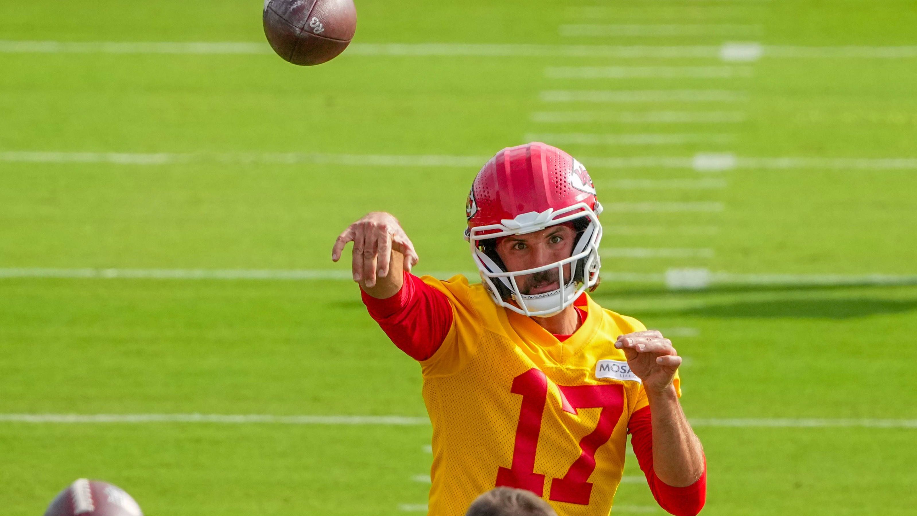 <strong>38. Platz:</strong> Gardner Minshew (Kansas City Chiefs)<br><strong>Overall-Bewertung:</strong> 70