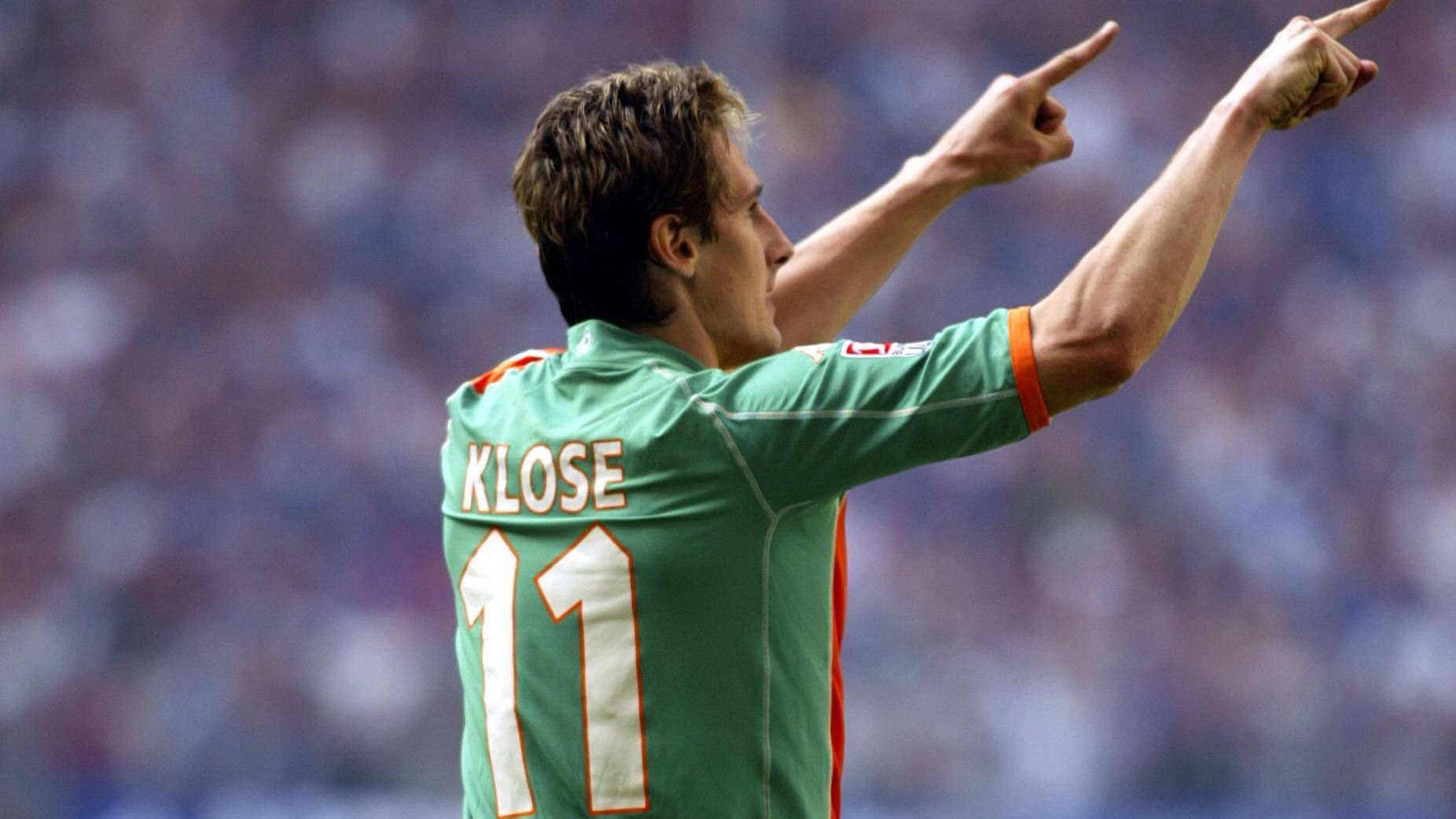 <strong>Saison 2005/06: Miroslav Klose</strong><br>Klub: Werder Bremen<br>Tore: 25