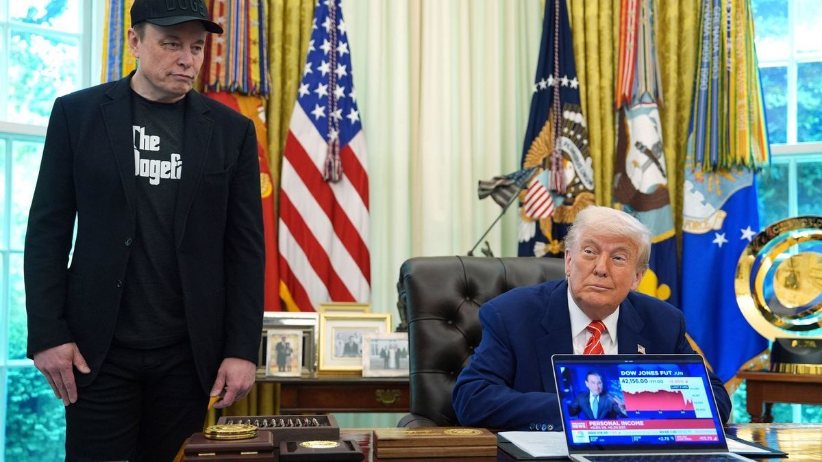 Trump verabschiedet Musk auf gemeinsamer Pressekonferenz