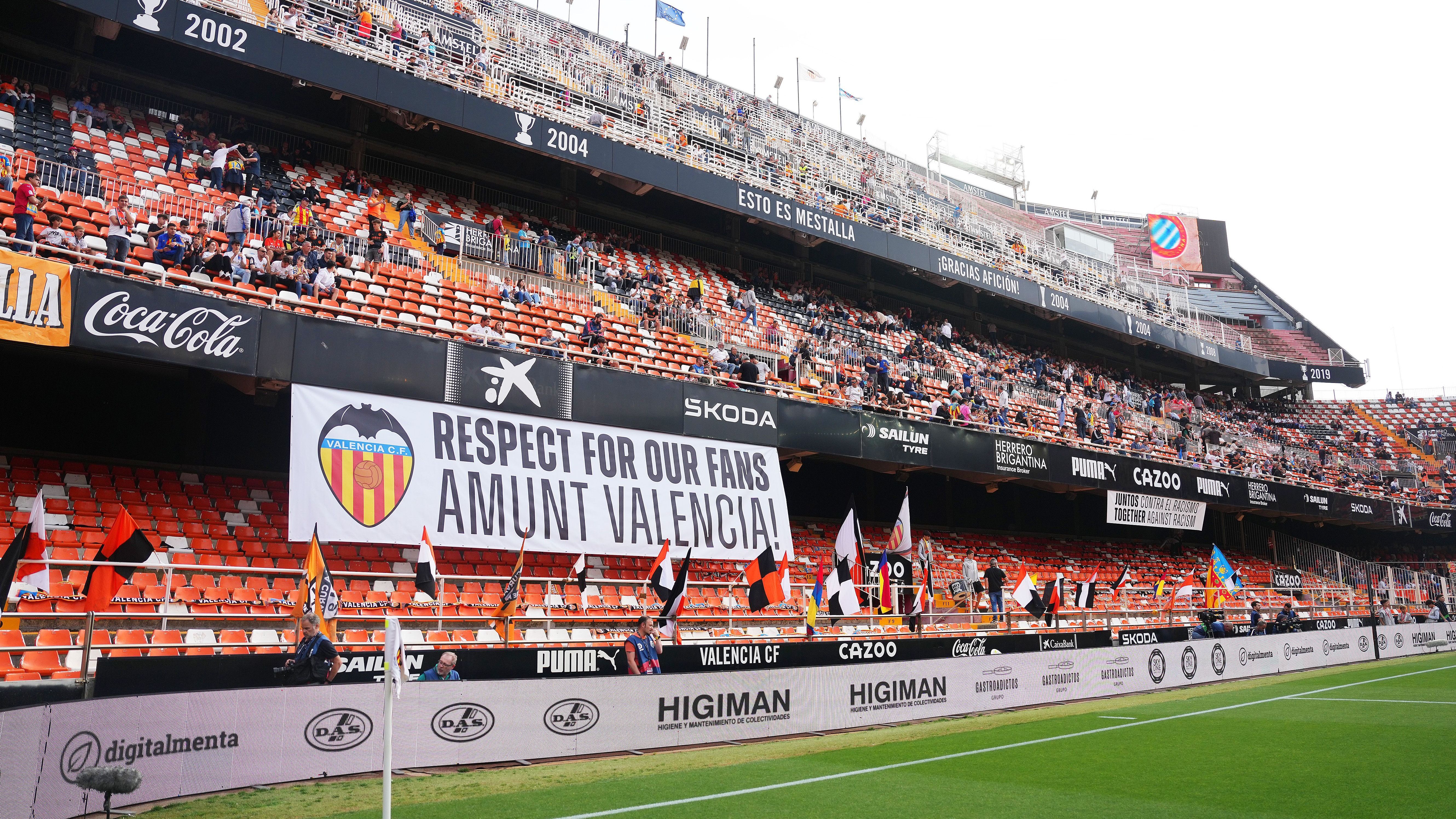 <strong>44. Platz: Mestalla (Ø 41.532 Zuschauer)</strong><br>Stadt: Valencia (Spanien)<br>Klub: FC Valencia