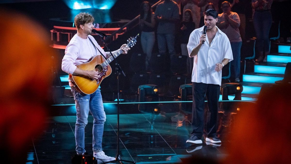 "The Voice of Germany": Samu will Talent Anil überzeugen und singt "Schnappi, Das Kleine Krokodil"