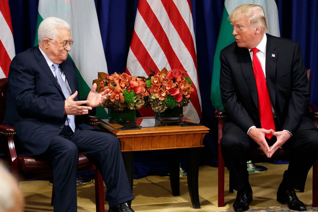 Abbas war bereits in Trumps erster Amtszeit dessen Gesprächspartner.