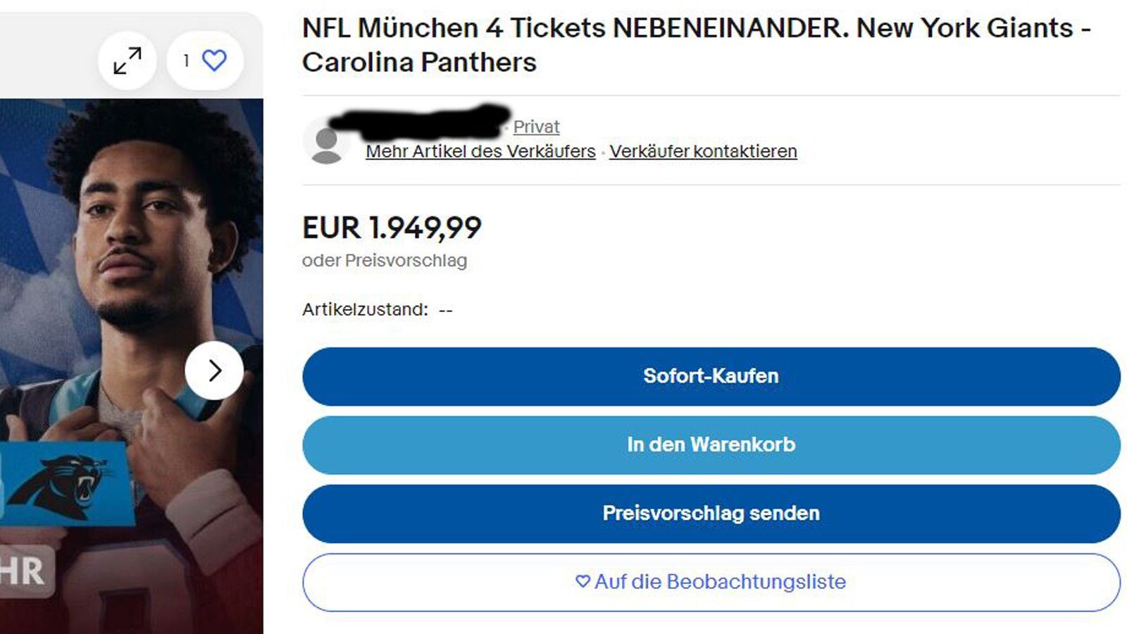 <strong>Auch auf eBay geht's ab 2.0</strong><br>Knappe 500 Euro für ein Ticket. Kategorie? Wissen wir auch nicht. Aber jetzt festhalten, Freunde: NEBENEINANDER. Die Sitzplätze liegen NEBENEINANDER. Na, da brat' mir doch einer 'nen Storch. Da ist der Preis ja fast gerechtfertigt. Aber auch nur fast.