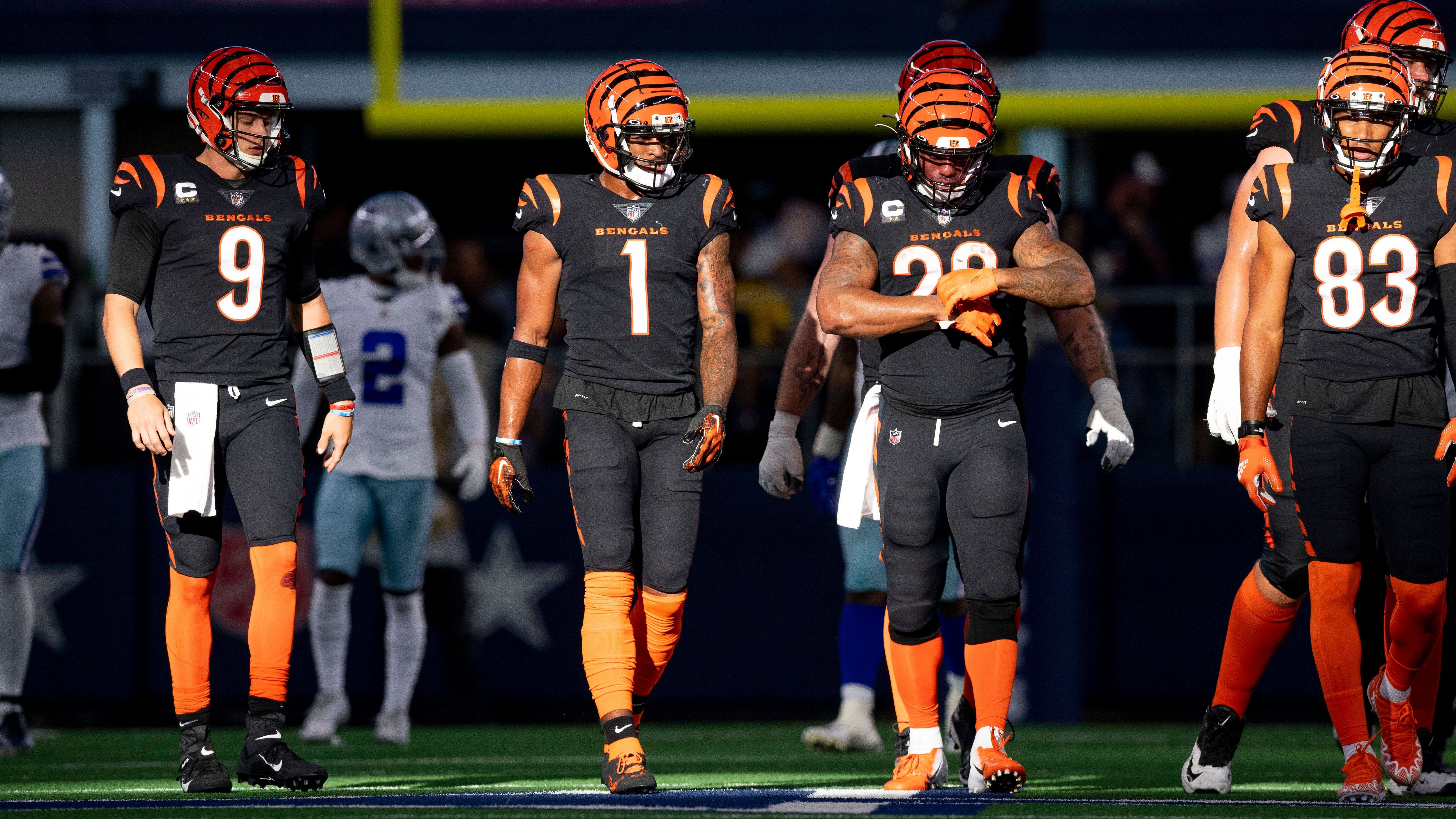 <strong>Platz 31: Cincinnati Bengals - 3</strong><br>Ja'Marr Chase (2021) - 3 Pro Bowls<br>Joe Burrow (2020) - 1 Pro Bowl<br>Joe Mixon (2017) - 1 Pro Bowl