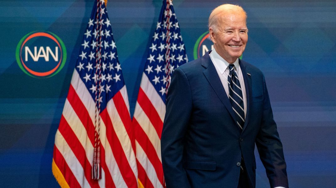 US-Präsident Joe Biden tritt erneut für die Demokratische Partei als Präsidentschaftskandidat an.