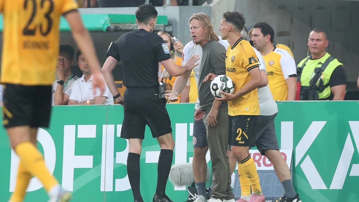 Hier sieht Henriksen die Rote Karte