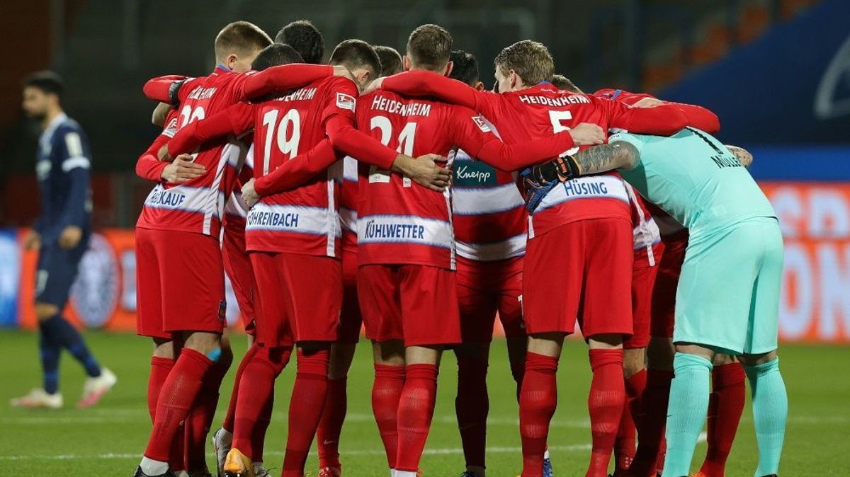 Jubel beim 1. FC Heidenheim
