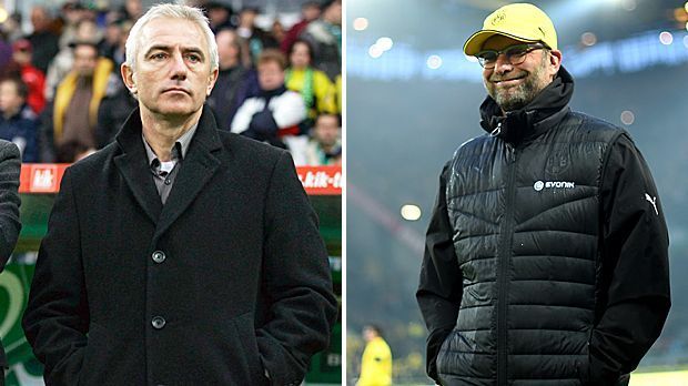 
                <strong>Bert van Marwijk vs. Jürgen Klopp</strong><br>
                Trainer: Bert van Marwijk vs. Jürgen Klopp - Der Niederländer stand mit seiner Mannschaft, wie auch Klopp, am Ende auf dem siebten Tabellenplatz. Jedoch schied van Marwijks Truppe schon im UI-Cup aus (2015: Champions-League-Achtelfinale) und war im DFB-Pokal deutlich schlechter. Klopp holt den Gesamtsieg: 2005 6:7 2015.
              