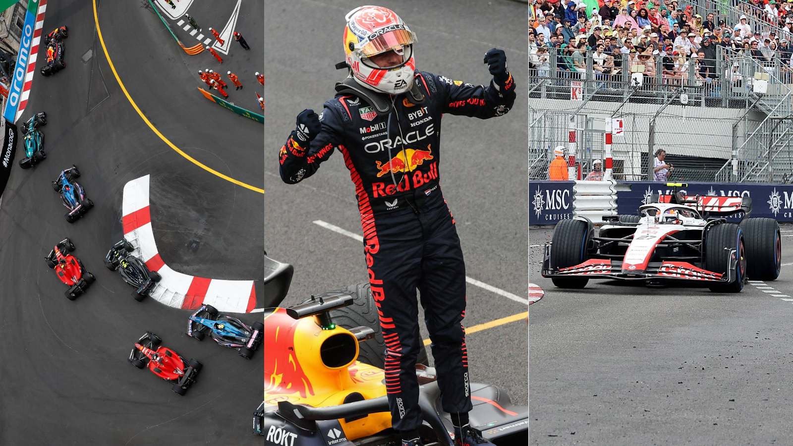 
                <strong>Gewinner und Verlierer des Monaco-GP</strong><br>
                Max Verstappen glänzt wieder einmal als Dominator der Formel 1, Ferrari versinkt mehr und mehr im Mittelmaß und für den einzigen Deutschen wird es ein Rennen zum Vergessen. ran zeigt die Gewinner und Verlierer des Monaco-GP.
              