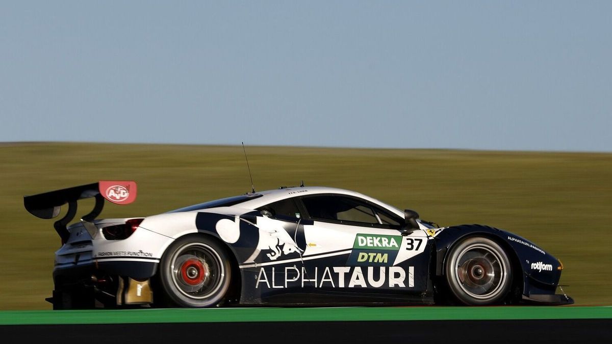 Loeb im AF-Corse-Ferrari beim DTM-Saisonauftakt in Portimao