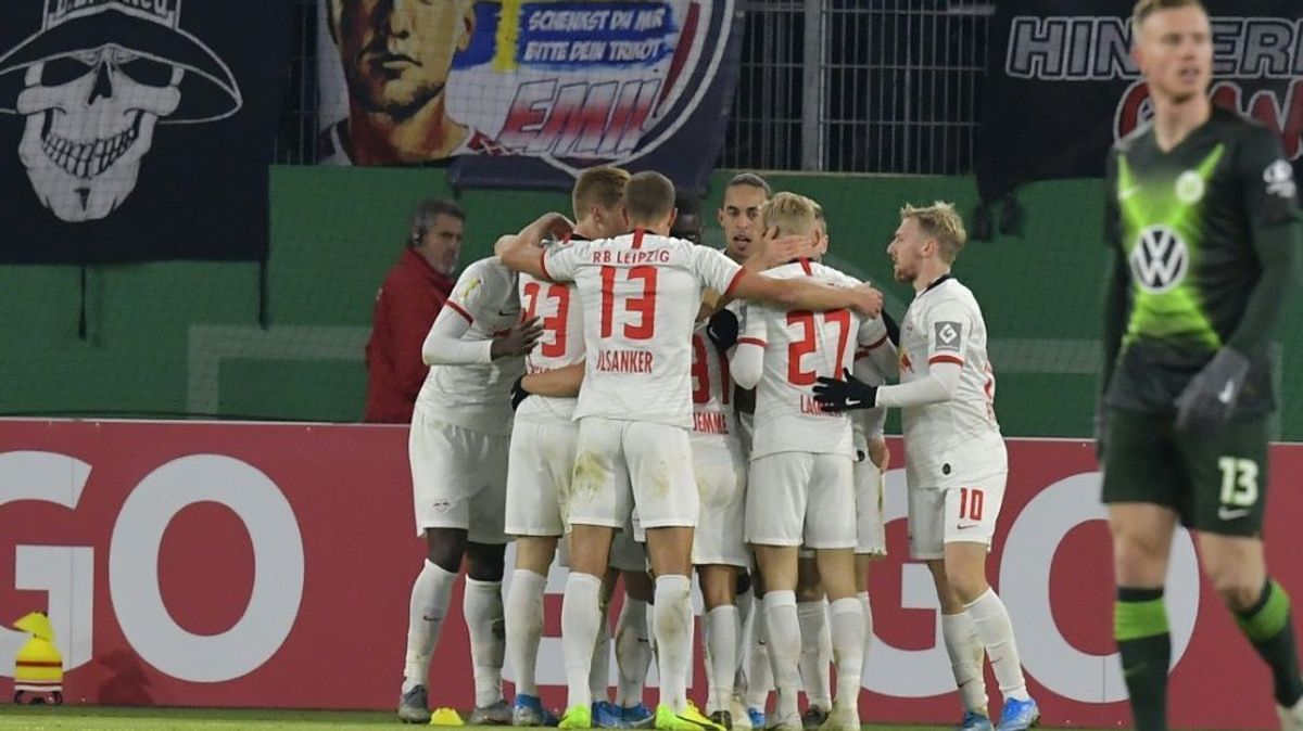 Leipzig setzte sich deutlich gegen Wolfsburg durch