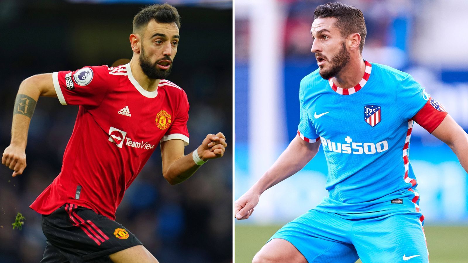 
                <strong>Mittelfeld: Bruno Fernandes (United) gegen Koke (Atletico)</strong><br>
                Atletico-Kapitän Koke komplettiert das Dreier-Mittelfeld der Spanier und ist unter Simeone gesetzt. Bruno Fernandes ist das unter Rangnick eigentlich auch. Doch zuletzt konnte der Portugiese aufgrund einer Krankheit nicht mitwirken. Wenn er fit ist, wird er spielen. Andernfalls könnte Pogba für den Spielmacher ins Zentrum rutschen und Rashford oder der junge Elanga auf den Flügel in die Startelf rotieren. Wie es auch kommt - es ist eine ausgeglichene Angelegenheit. Punkt für beide - 6:5 für United.
              