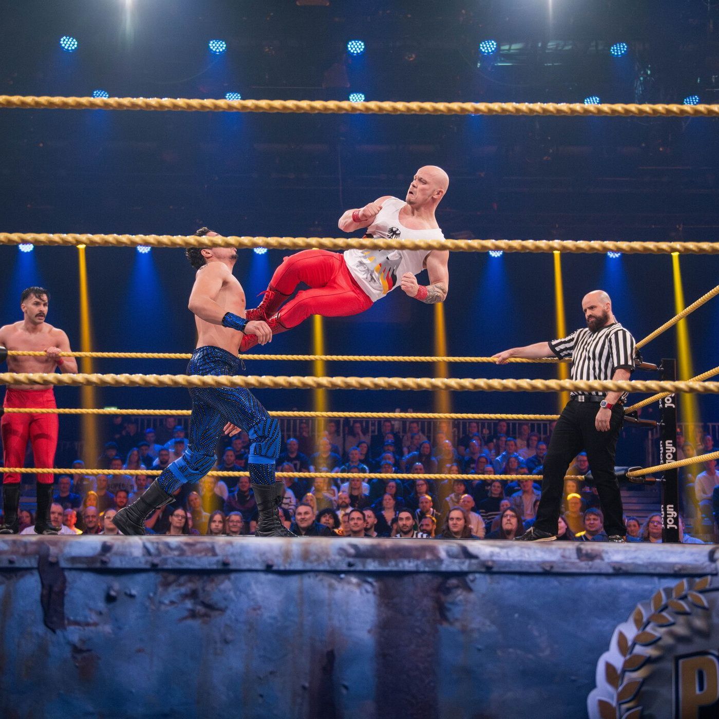 René Casselly beim "TV total Promi-Wrestling"