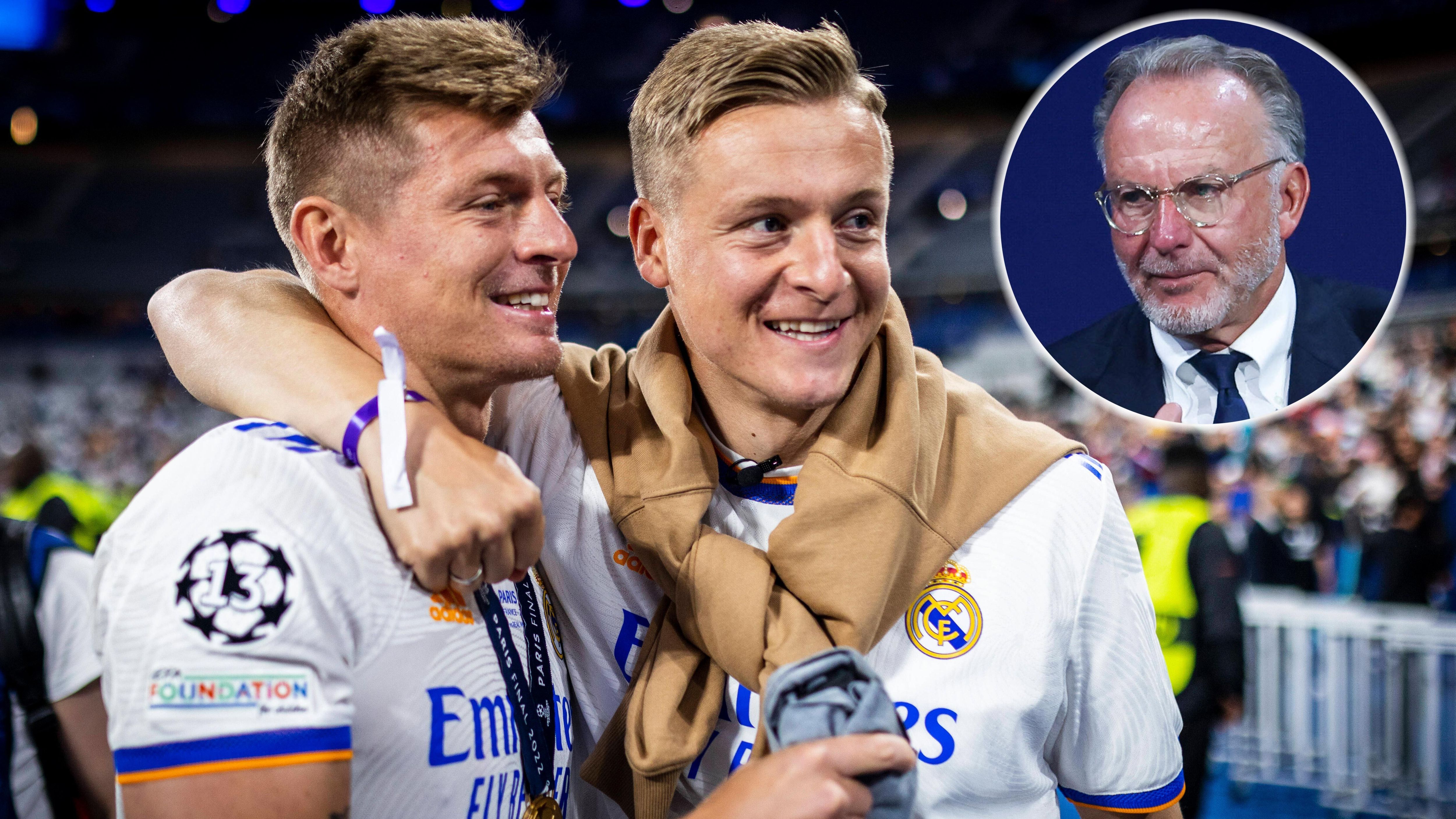 
                <strong>Kroos-Brüder watschen Rummenigge ab</strong><br>
                Toni und Felix Kroos kommentierten bei "MagentaTV" auf ihrem eigenen Sender "LuppenTV" das WM-Halbfinale zwischen Argentinien und Kroatien. In der 53. Minute entdeckten die beiden den im TV eingeblendeten Karl-Heinz Rummenigge und erlaubten sich einen kleinen Spaß. Toni fing an: "Hat der nicht eigentlich schon zu tun da im Komitee?" Sein Bruder darauf: "In der SFK - Sportdirektor-Findungs-Kommission? Toni weiter: "Das wird ja schon wieder sehr laissez-faire angegangen." Felix abschließend: "Wollen wir hoffen, dass die Abreise aus Katar diesmal reibungsloser abläuft für den Kalle." Toni lacht, sein Bruder spielte damit auf einen Vorfall aus dem Jahr 2013 an. Karl-Heinz Rummenigge war damals nach einem Flug aus Katar bei der Einreise am Flughafen vom Zoll kontrolliert worden. Die Beamten fanden zwei wertvolle Rolex-Uhren, die Rummenigge schließlich nachträglich versteuern musste. Der damalige Vorstandsvorsitzende bezahlte knapp 250.000 Euro und gilt seither als vorbestraft. 
              