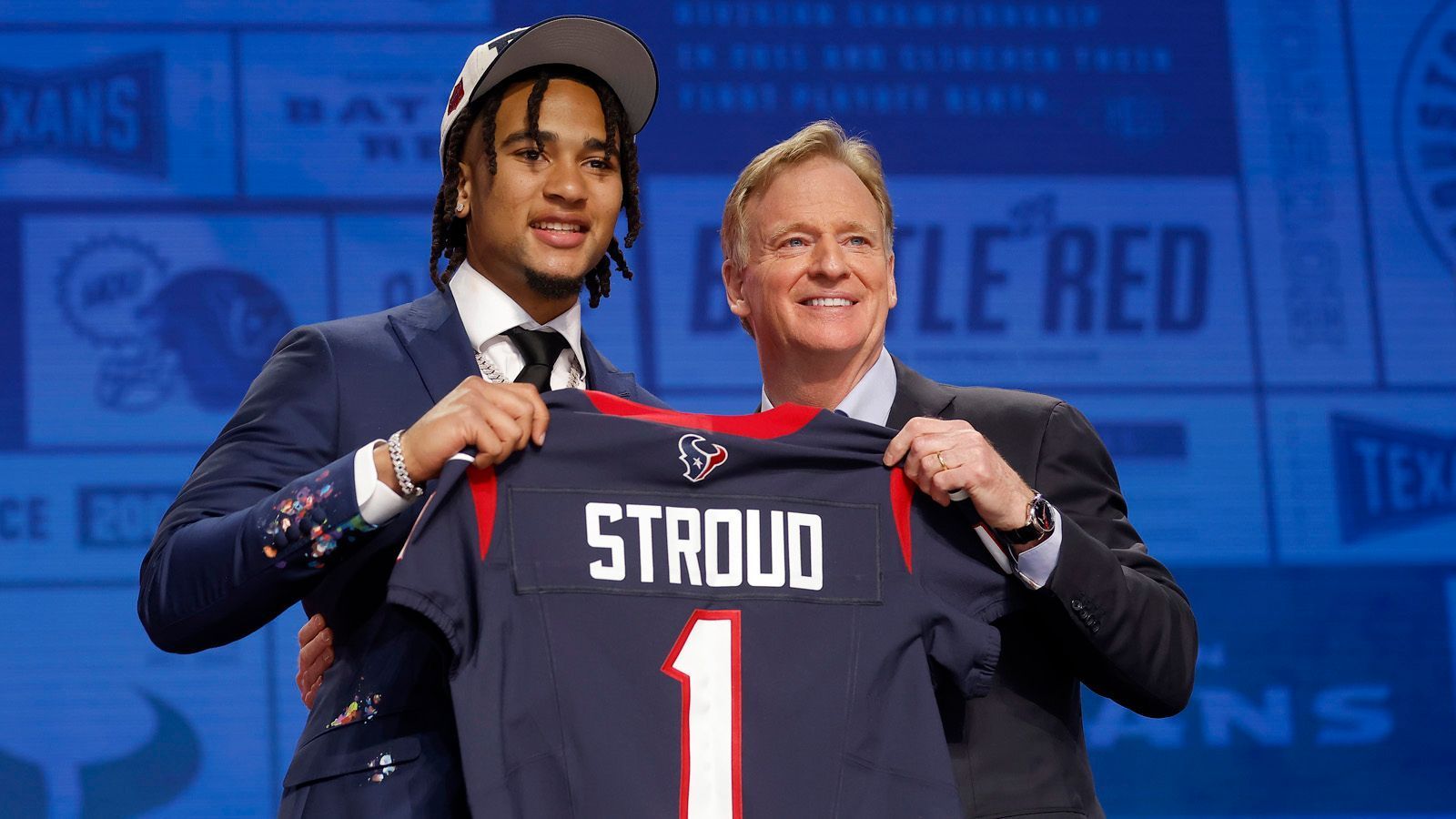 
                <strong>Draft-Pick 2: Houston Texans - C.J. Stroud, QB</strong><br>
                
              