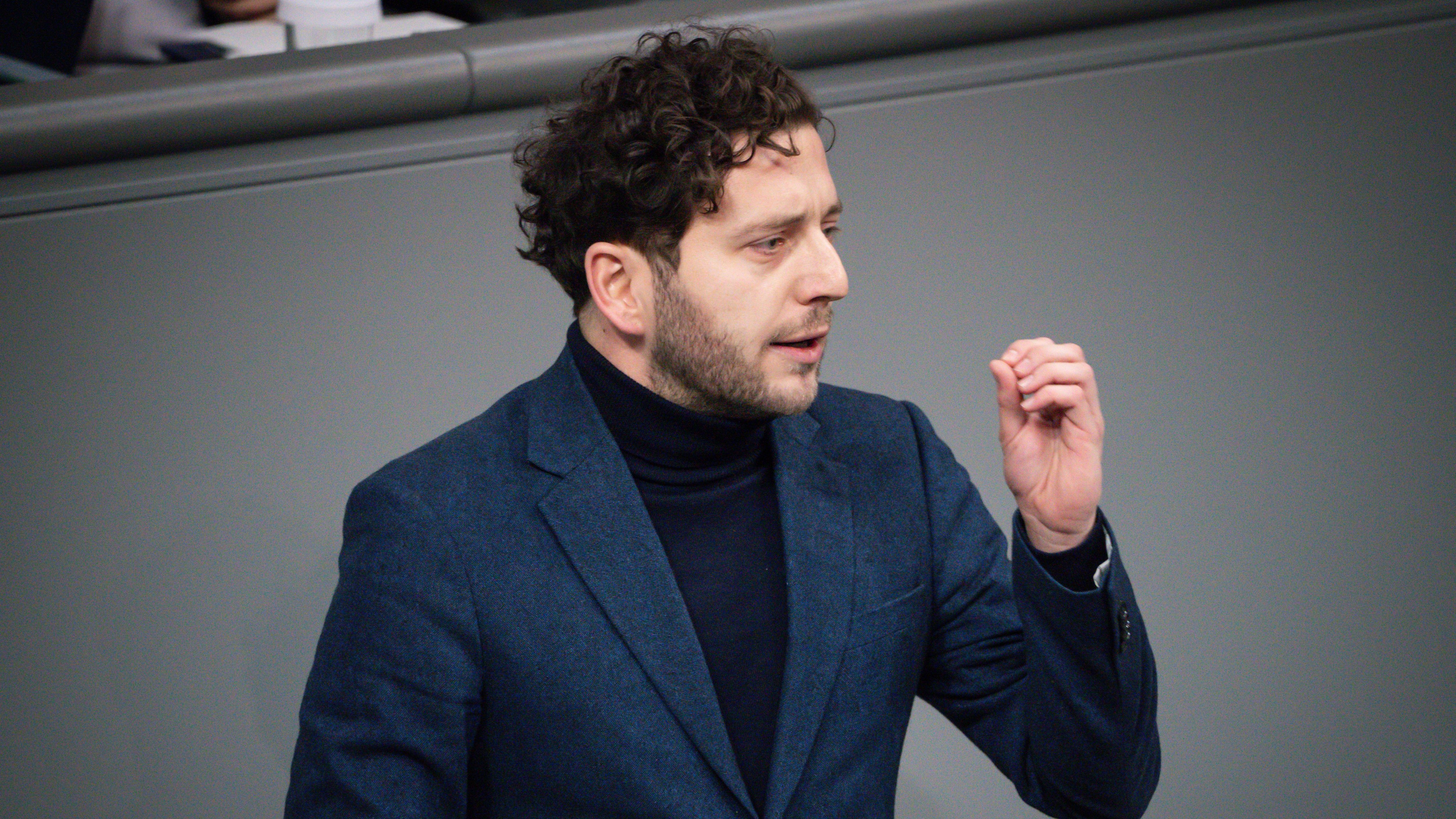 Felix Banaszak von den Grünen im Bundestag.