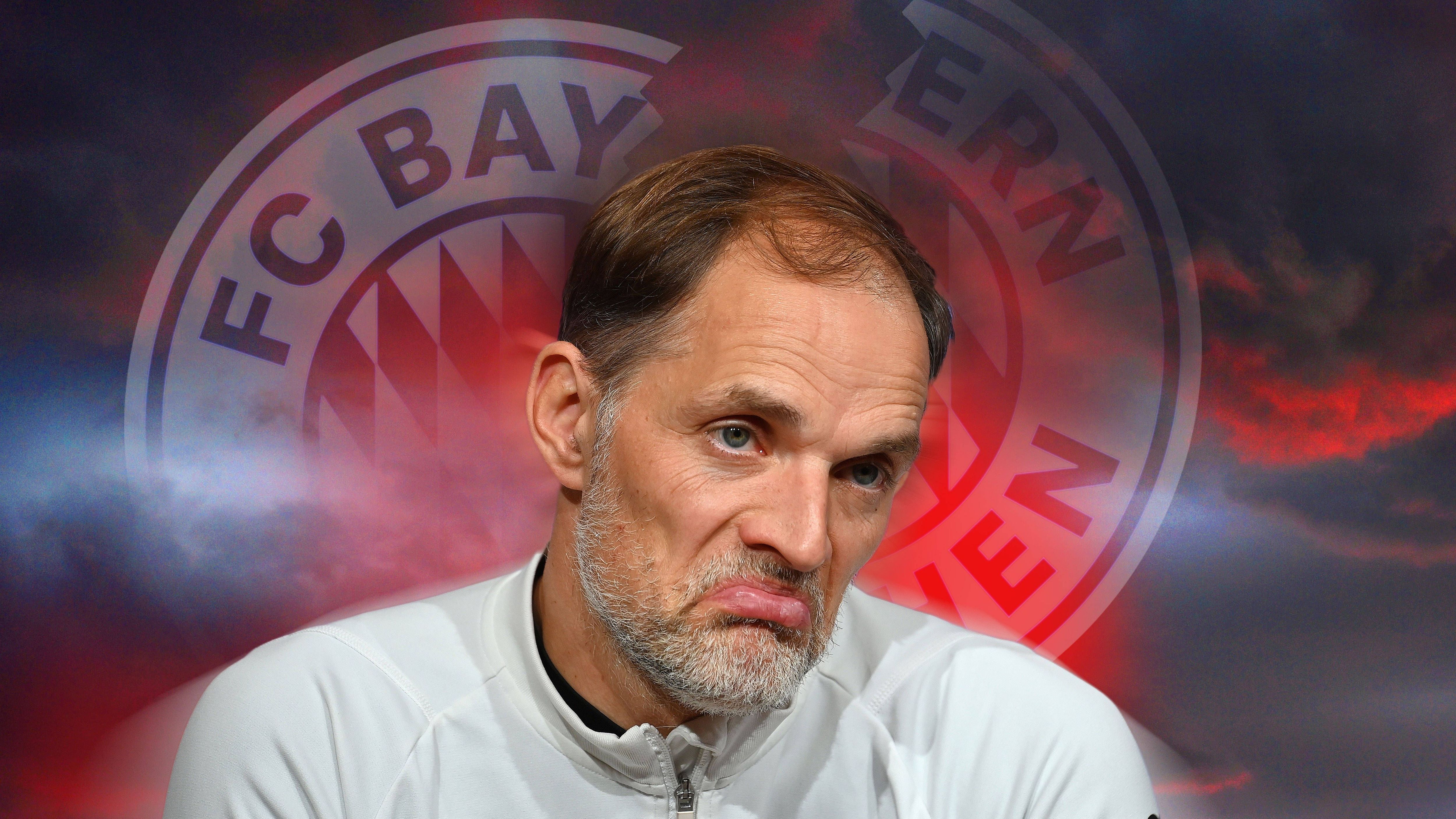 <strong>Thomas Tuchel (FC Bayern München)</strong><br>Noch ist der Saisonausgang 2023/2024 für Thomas Tuchel und den FC Bayern München offen. Für den 50-Jährigen ist die Ausgangslage jedoch alles andere als rosig. Früh flogen die Bayern aus dem DFB Pokal. Im Meisterkampf hinkt der Rekordmeister Spitzenreiter Leverkusen mit acht Punkten hinterher. Und das Hinspiel im Achtelfinale der Champions League ging gegen Lazio Rom verloren.&nbsp;