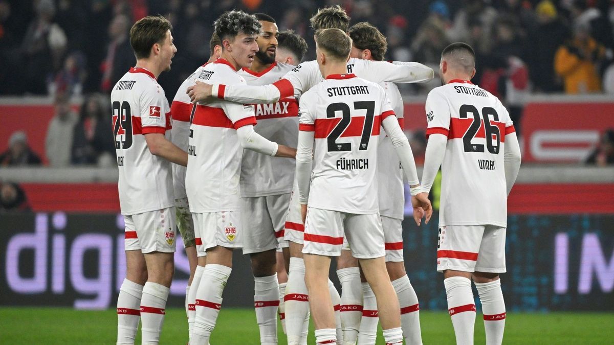 Jubel beim VfB Stuttgart